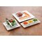 World Tableware Slate Collection 7.25" Square Ultra Bright White Plate, PK24 SL-7 - alternate 3